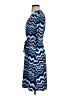 Leota Chevron-herringbone Blue Casual Dress Size S - photo 5