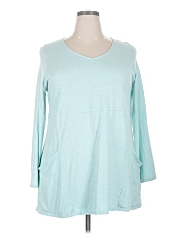 Purejill 3/4 Sleeve Top (view 1)