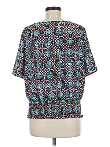 MICHAEL Michael Kors Short Sleeve Blouse (view 2)
