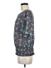 MICHAEL Michael Kors 100% Polyester Teal Short Sleeve Blouse Size M - photo 5