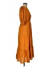 Shein Orange Casual Dress Size 6 - photo 4
