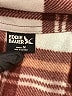 Eddie Bauer 100% Polyester Plaid Maroon Brown Cardigan Size M - photo 7