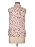 Talbots 100% Viscose Pink Sleeveless Blouse Size Lg Petite - photo 1