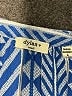 Dylan Blue Short Sleeve Blouse Size S - photo 7