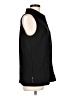 Boston Proper Black Sleeveless Button-Down Shirt Size L - photo 4