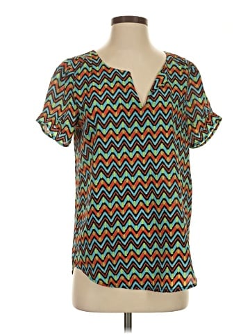 Daniel Rainn Short Sleeve Blouse (view 1)
