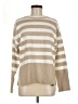 Vigoss Stripes Tan Turtleneck Sweater Size M - photo 1