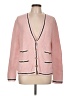 Talbots 100% Cotton Pink Cardigan Size Lg Petite - photo 1