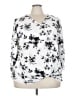 West Kei 100% Polyester White 3/4 Sleeve Blouse Size 3X - photo 1