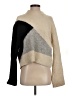 Zara Color Block Tan Turtleneck Sweater Size S - photo 1