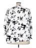 West Kei 100% Polyester White 3/4 Sleeve Blouse Size 3X - photo 2