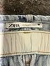 Zara 100% Baumwolle Blue Denim Shorts Size 4 - photo 3