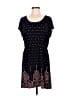 Maurices Paisley Black Casual Dress Size M - photo 1