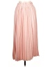 Unbranded 100% Polyester Solid Pink Formal Skirt Size L - photo 2