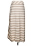 Athleta Stripes Tan Casual Skirt Size XS - photo 2