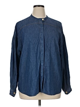 Soft Surroundings Long Sleeve Button Down Shirt