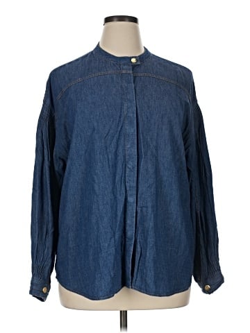Soft Surroundings Long Sleeve Button-Down Shirt (view 1)