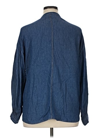 Soft Surroundings Long Sleeve Button-Down Shirt (view 2)