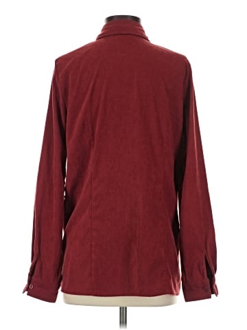 In Due Time Long Sleeve Button-Down Shirt (view 2)