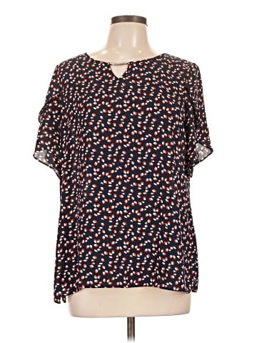 Counterparts Short Sleeve Blouse (view 1)