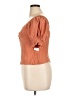Nine West Orange Short Sleeve Top Size XL Petite - photo 5
