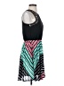 Candie's 100% Polyester Stripes Black Cocktail Dress Size S - photo 4