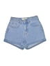 PacSun 100% Cotton Blue Denim Shorts Size 23 waist - photo 1
