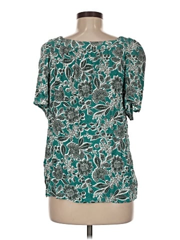Ann Taylor LOFT Short Sleeve Blouse (view 2)