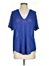 Dream Beach Blue Short Sleeve Top Size S - photo 1
