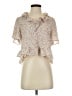 Hayden 100% Polyester Ivory Short Sleeve Blouse Size S - photo 1