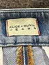 Alice + Olivia Chevron-herringbone Blue Jeans Size 29 waist - photo 7
