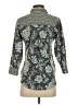 Gretchen Scott Designs Paisley Gray 3/4 Sleeve Blouse Size S - photo 2