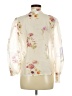 Bailey 44 Floral Ivory 3/4 Sleeve Blouse Size M - photo 2