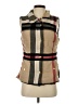 Dizzy Lizzie 100% Cotton Brown Vest Size S - photo 1
