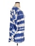 Style&Co 100% Polyester Tie-dye Blue Short Sleeve Blouse Size XL - photo 4