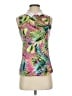 Tommy Bahama Tropical Pink Sleeveless Blouse Size S - photo 1