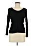 Max Mara Black Long Sleeve Top Size M - photo 1