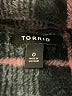 Torrid 100% Polyester Plaid Black Coat Size Lg Plus (0) - photo 6
