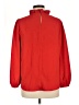 J.Crew 100% Polyester Red Long Sleeve Blouse Size M - photo 2