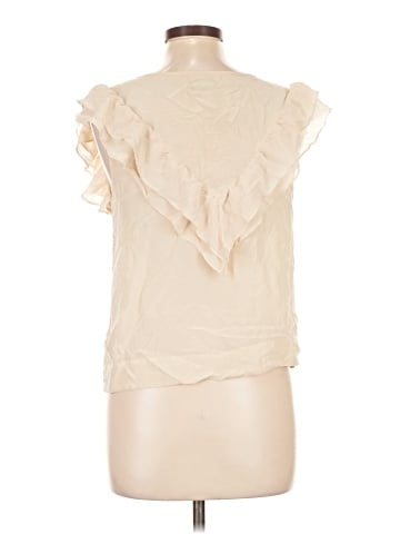 Kimchi Blue Short Sleeve Silk Top (view 2)