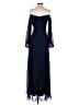 Dessy Collection 100% Polyester Blue Cocktail Dress Size 2 - photo 2