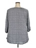 Old Navy 100% Rayon Gray 3/4 Sleeve Blouse Size XXL - photo 2