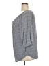 Old Navy 100% Rayon Gray 3/4 Sleeve Blouse Size XXL - photo 5