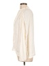 MNG 100% Polyester Ivory Long Sleeve Blouse Size L - photo 5