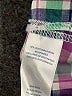 IZOD Checkered-gingham Green Long Sleeve Button-Down Shirt Size L - photo 8