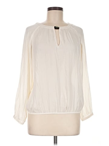 Zara Basic Long Sleeve Blouse (view 1)