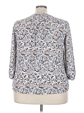 Collective Concepts 3/4 Sleeve Blouse (view 2)