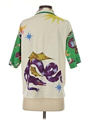 Unbranded Short Sleeve Blouse (view 2)