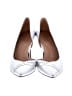 Naturalizer 100% Leather Silver Heels Size 11 (wide) - photo 2