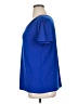 Liz Claiborne Blue Short Sleeve Blouse Size XL - photo 5
